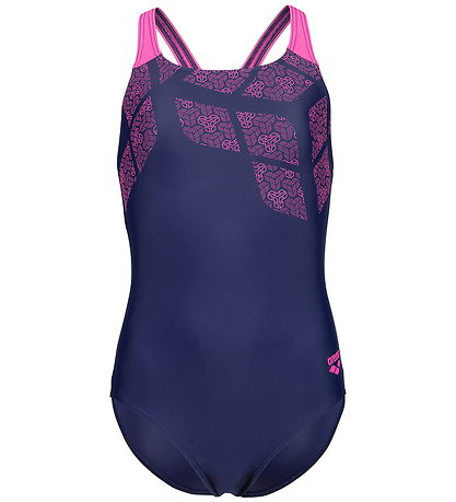 Arena Badedragt - Kikko - Navy/Shocking Pink