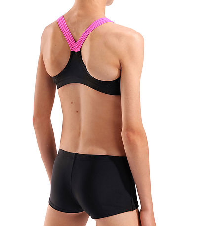Arena Bikini - - Black/Shocking Pink