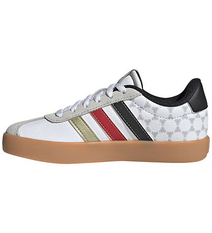 adidas Performance Sko - VL Court 3.0 K - Ftwwht/Cblack/Goldm