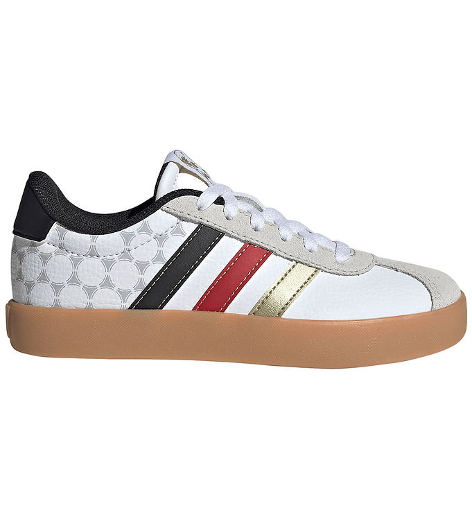 adidas Performance Sko - VL Court 3.0 K - Ftwwht/Cblack/Goldm