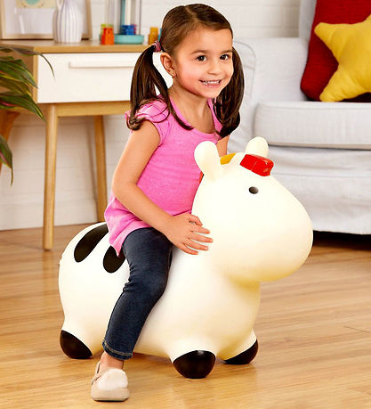 Battat Hoppedyr - Zebra - Hvid