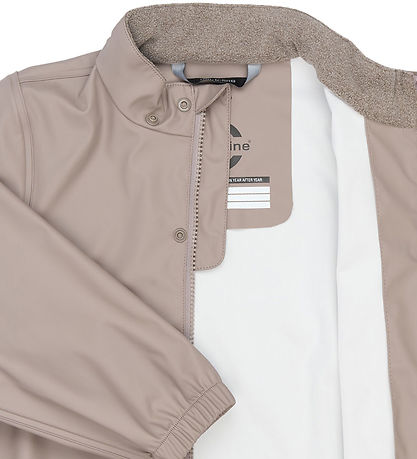 Mikk-Line Regntøj m. Seler - PU - Cinder