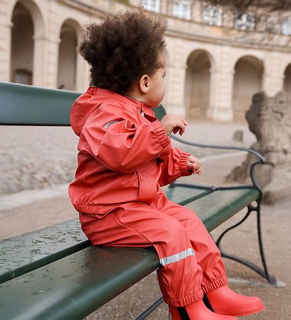 Mikk-Line Regntøj - PU - Cranberry