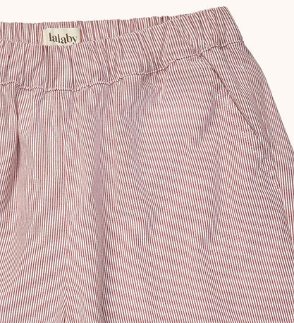 Lalaby Bukser - Frankie - Berry Stripe
