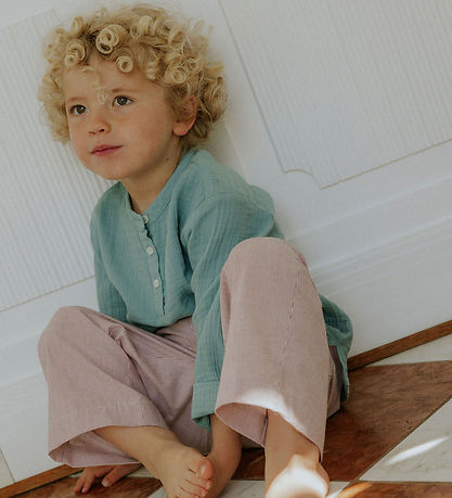 Lalaby Bukser - Frankie - Berry Stripe