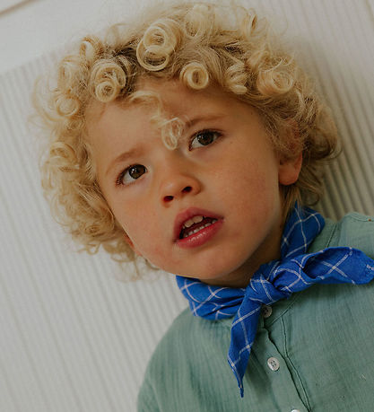 Lalaby Tørklæde - Eddie - Art Blue