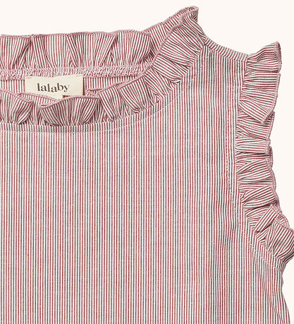 Lalalby Top - Rosie - Berry Stripe