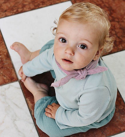 Lalaby Tørklæde - Eddie - Berry Stripe