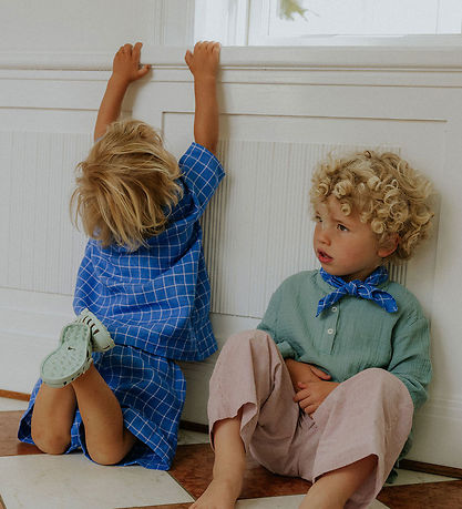 Lalaby Skjorte - Buster- ART Blue