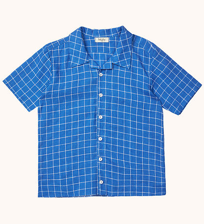 Lalaby Skjorte - Buster- ART Blue