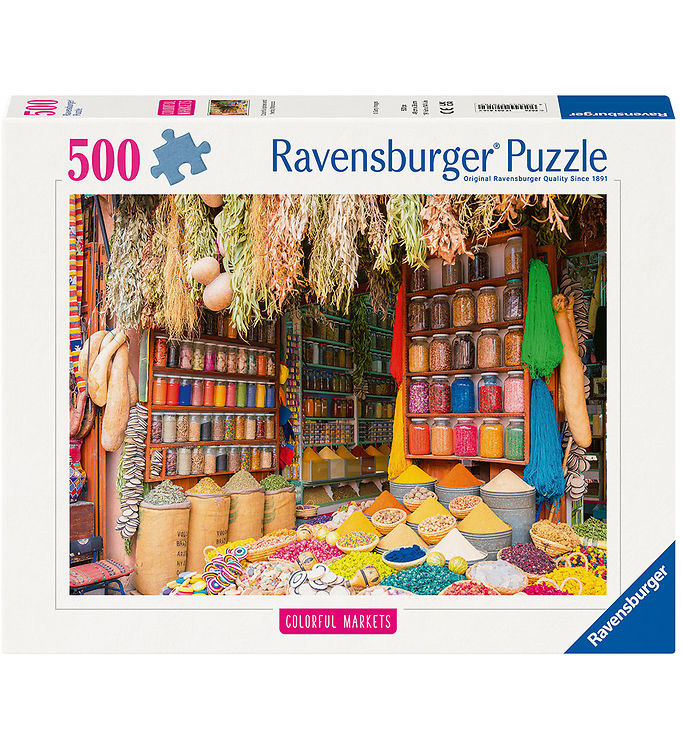 Ravensburger Puslespil - 500 Brikker - Colorful Spices