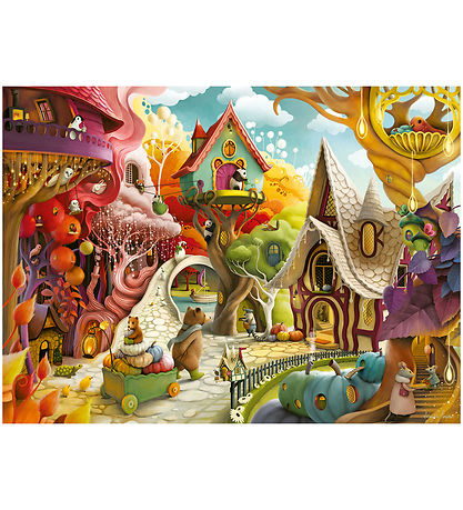 Ravensburger Puslespil - 500 Brikker - Home Sweet Home