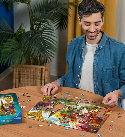 Ravensburger Puslespil - 500 Brikker - Home Sweet Home