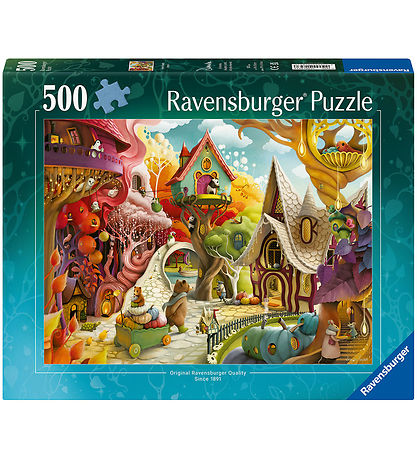 Ravensburger Puslespil - 500 Brikker - Home Sweet Home