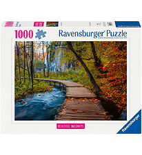 Ravensburger Puslespil - 1000 Brikker - Autumnal Wood Trail