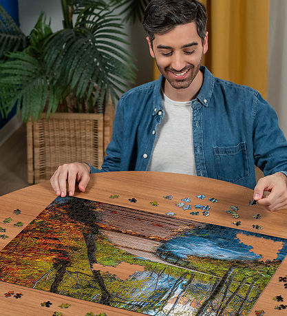 Ravensburger Puslespil - 1000 Brikker - Autumnal Wood Trail