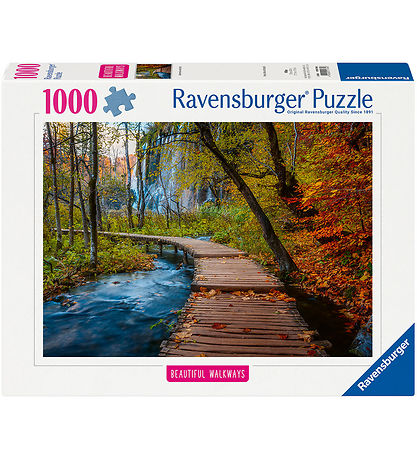 Ravensburger Puslespil - 1000 Brikker - Autumnal Wood Trail