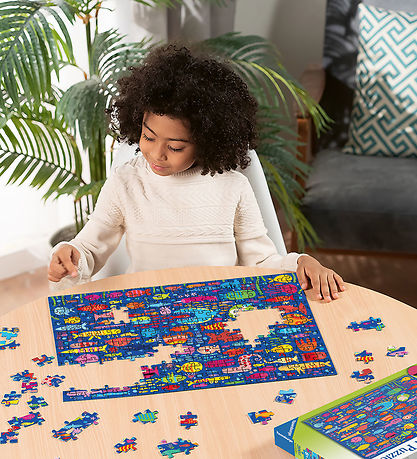 Ravensburger Puslespil - 200 Brikker XXL - Funny Fish Friends