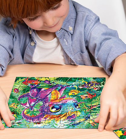 Ravensburger Puslespil - 3x49 Brikker - Baby Garden Dragons