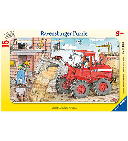 Ravensburger Puslespil - 15 Brikker - My Excavator