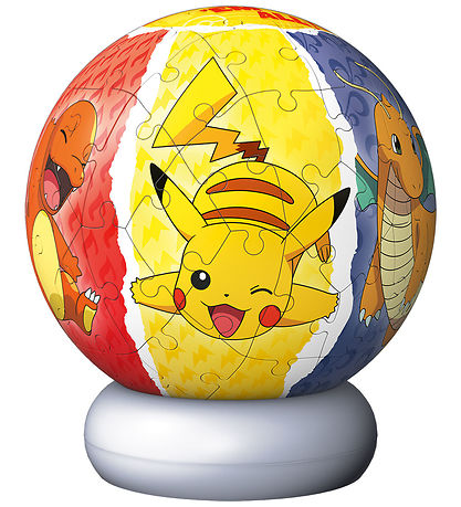 Ravensburger Puslespil/Bold - 72 Brikker - Nightlight Pokémon