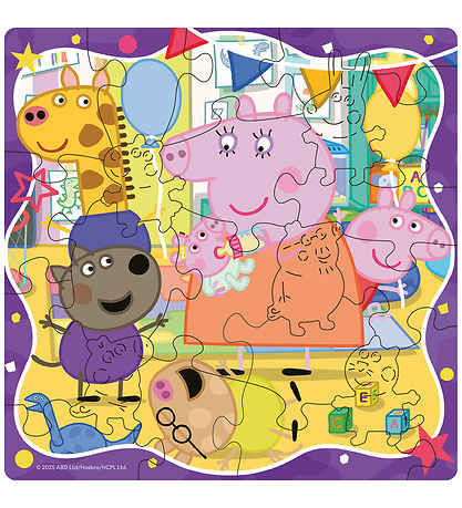 Ravensburger Puslespil - 22 Brikker - Wooden Peppa Pig