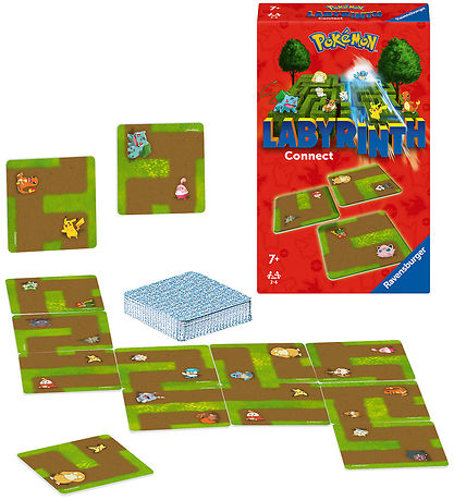 Ravensburger Labyrinth Kort - 50 Brikker - Pokémon