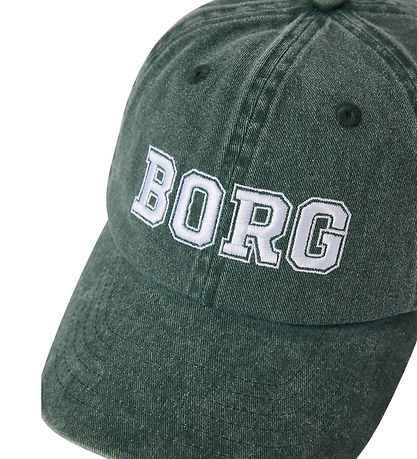 Björn Borg Kasket - Washed - Logo - Mallard Green