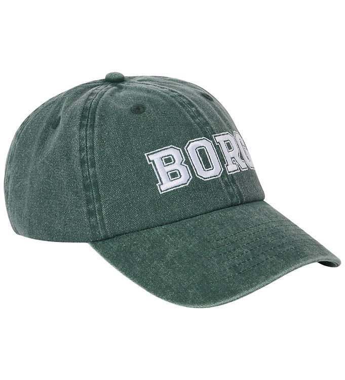 Björn Borg Kasket - Washed Bold Logo - Mallard Green