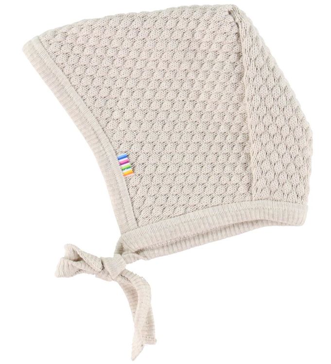 Joha Hjelm - 2-lags - Strik - Beige billede