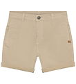 Minymo Shorts - Twill - White Pepper