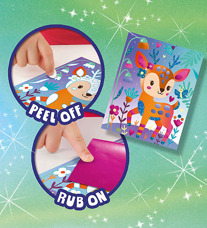 SES Creative Folieklistermærker - Fantasivenner