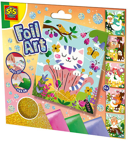 SES Creative Folieklistermærker - Skovvenner