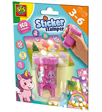 SES Creative - Stamp with Stickers - Fantasy animals