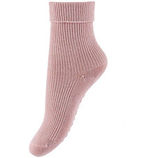 Minipop Socks - Non-Slip - Bamboo - Rose