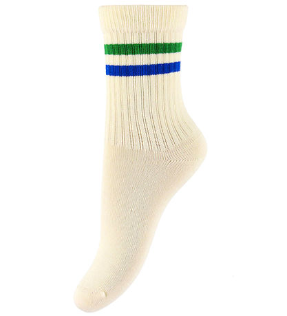 Minipop Strømper - Rib - Bambus - 3-pak - Fern Green