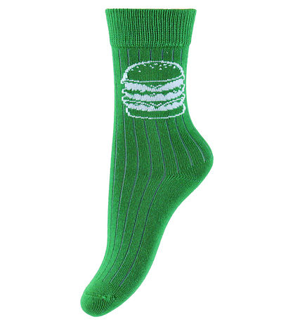 Minipop Strømper - Rib - Bambus - 3-pak - Fern Green