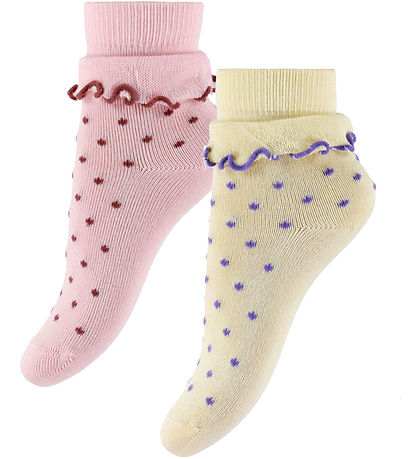 Minipop Socks - Bamboo - 2-Pack - Rose Quartz