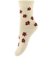 Minipop Socks - Bamboo - Autumn Anemone