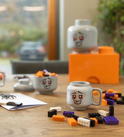 LEGO® Storage Opbevaringsboks - Stor - Zombie-Hoved - 27 cm