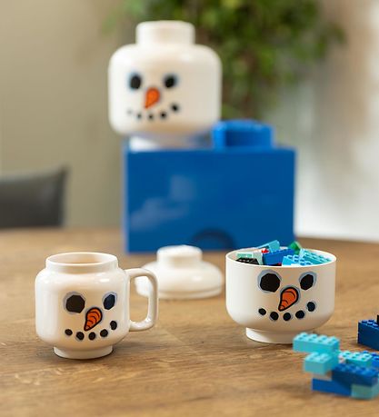 LEGO® Storage Opbevaringsboks - Lille - Snemand-Hoved - 18,5 cm