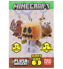Minecraft Bamse - Nøglering - 9 cm - Asst.