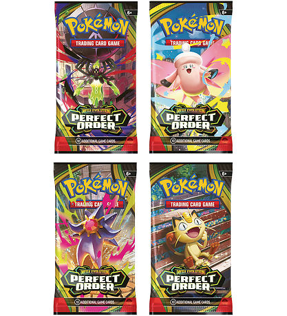 Pokémon Samlekort - Ass. - Mega Evolution - Perfect Order - Boos