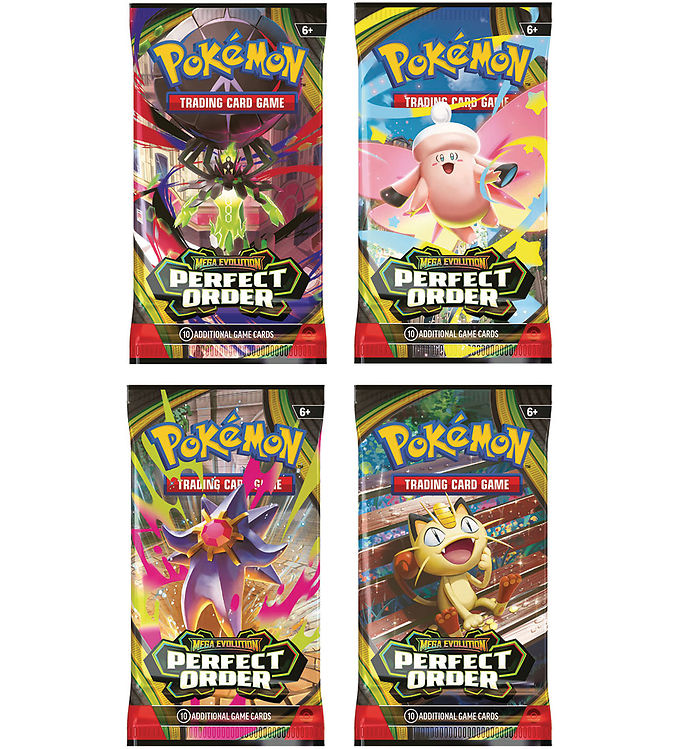 Pokémon Samlekort - Ass. - Mega Evolution - Perfect Order - Boos
