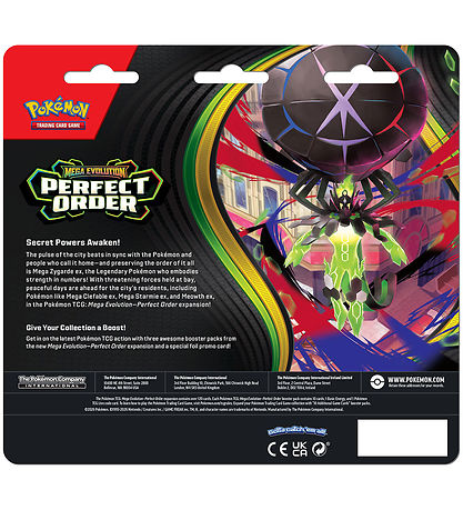 Pokémon Samlekort - Ass. - Mega Evo. - Perfect Order - Poke Blis
