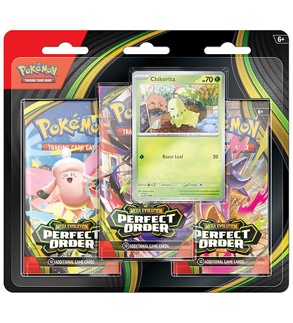 Pokémon Samlekort - Ass. - Mega Evo. - Perfect Order - Poke Blis