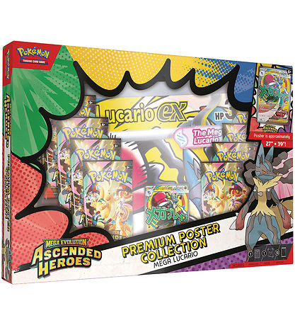 Pokémon Samlekort - Poke Premium Poster Collection - Mega Lucari