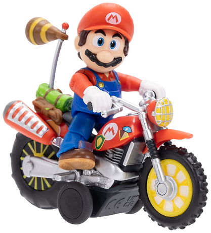Super Mario Figur - Nintendo Super Mario Movie 2 - Figur + Vehic