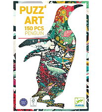 Djeco Puslespil - 150 Brikker - Puzz'art Pingvin