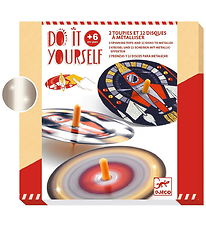 Djeco Creation Set - Do It Yourself - Spinner tops - Rockets